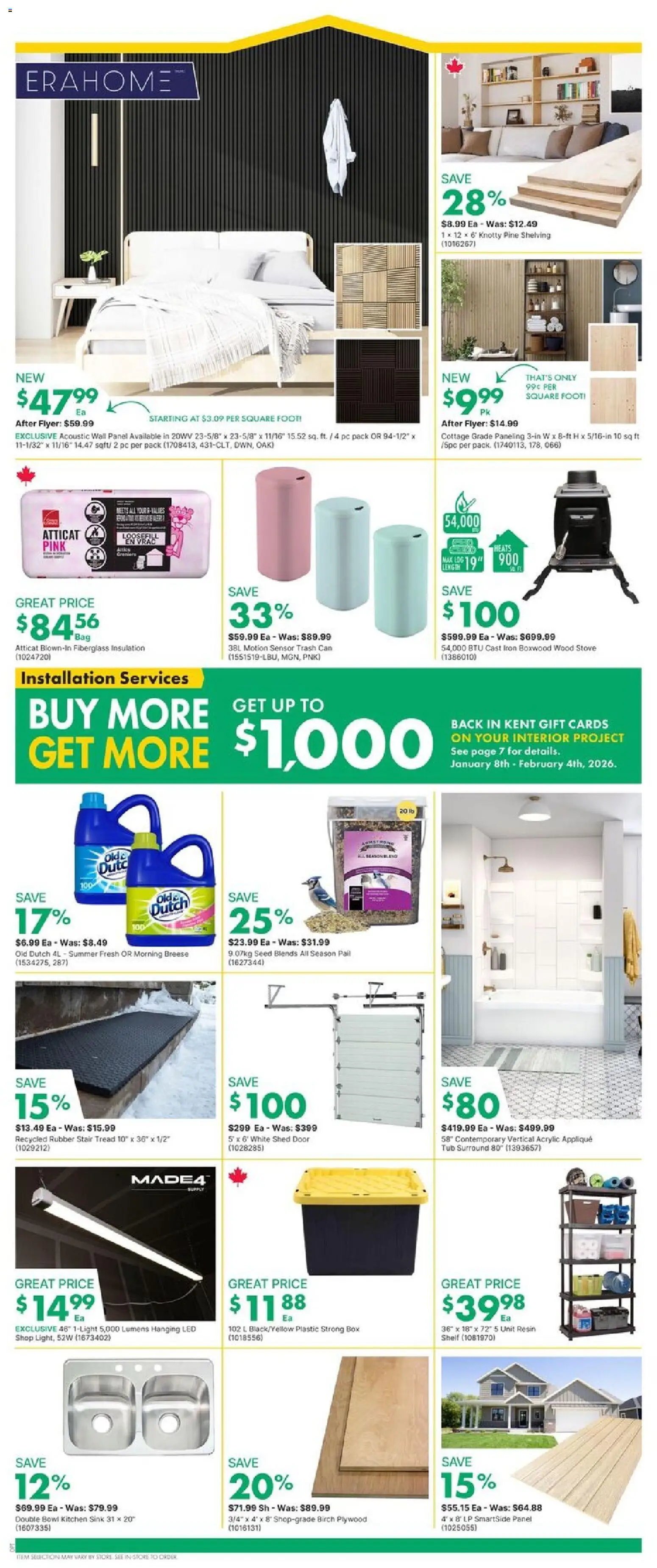 Kent flyer valid from 08.01.2026 | Page: 8 | Products: PC, Iron, Shelf, Box