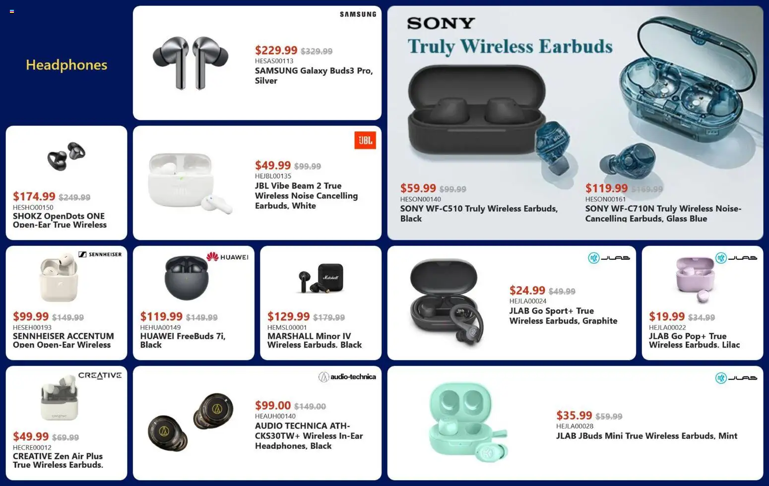 Canada Computers flyer valid from 18.12.2025 | Page: 17 | Products: Audio, Headphones