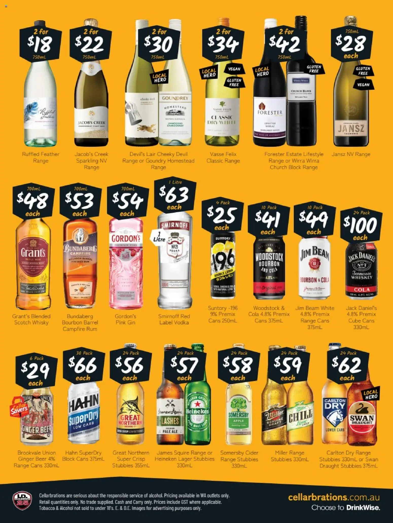 Cellarbrations catalogue - valid from 12.01.2026 | Page: 2 | Products: Ginger, Vodka, Whiskey, Lemon