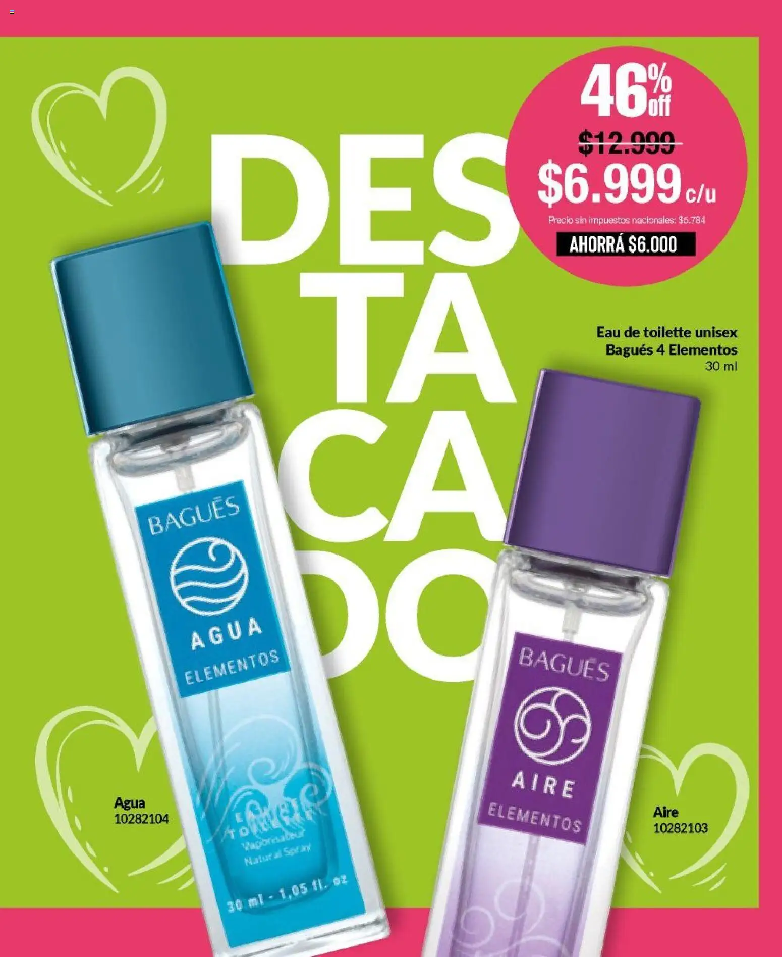 Bagués - Catálogo │ válido desde el 12.01.2026 | Página: 49 | Productos: Eau de toilette, Agua