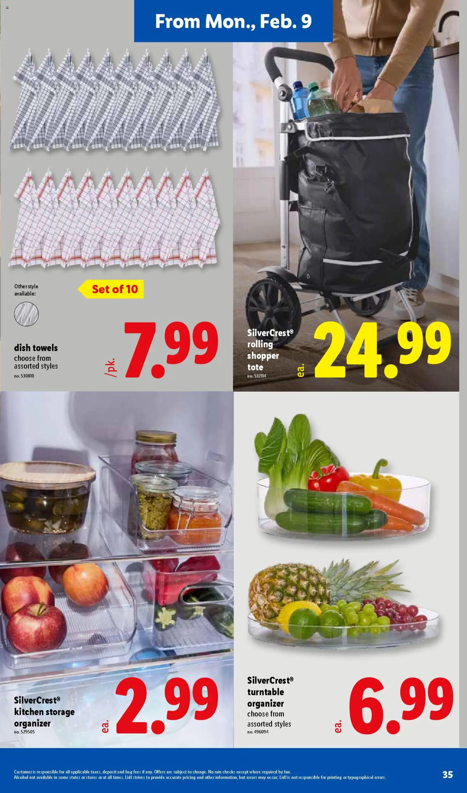 Lidl Weekly Ad - valid from 04.02.2026 | Page: 35 | Products: Bag