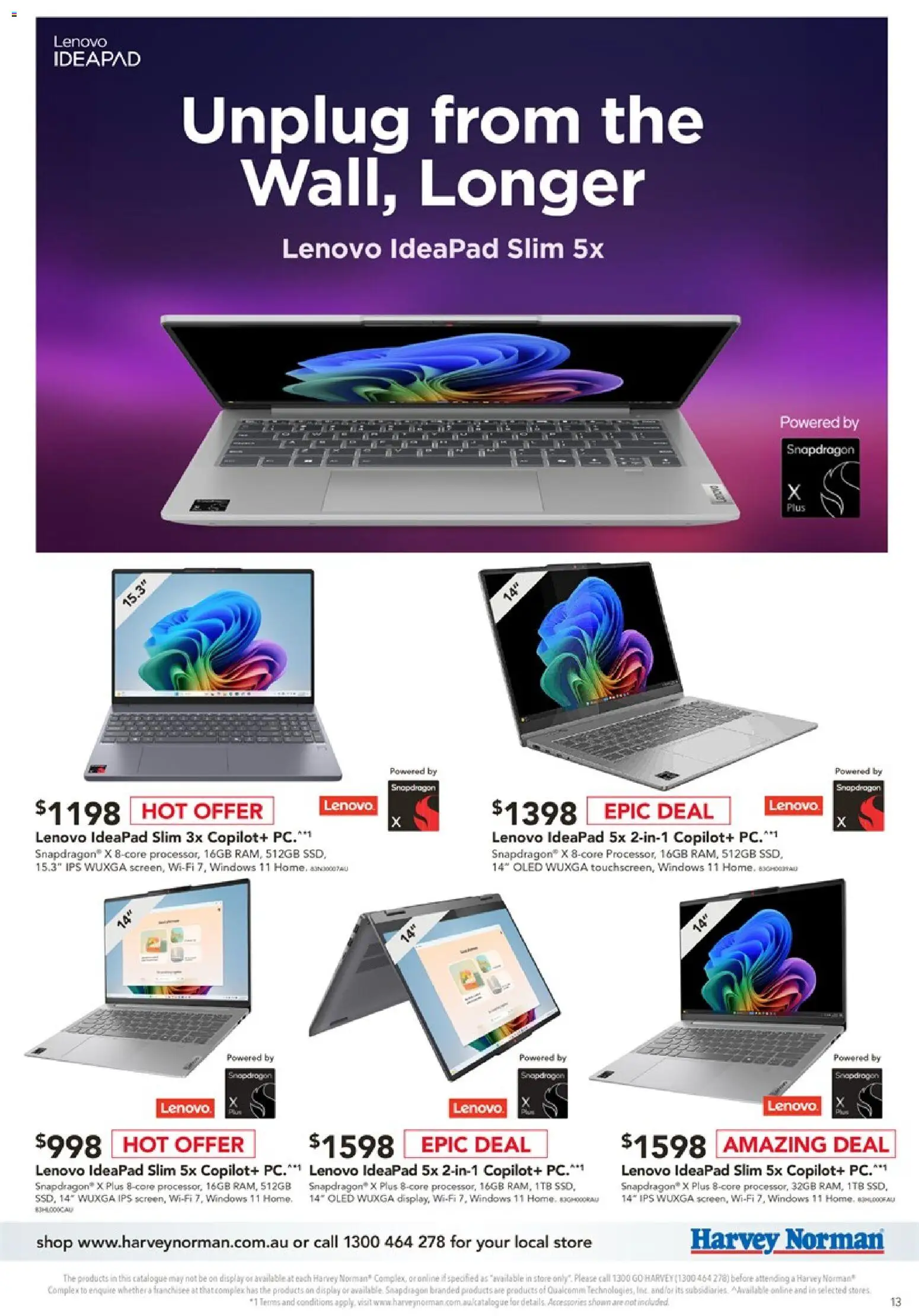 Harvey Norman catalogue - valid from 05.12.2025 | Page: 13 | Products: Accessories, Pc