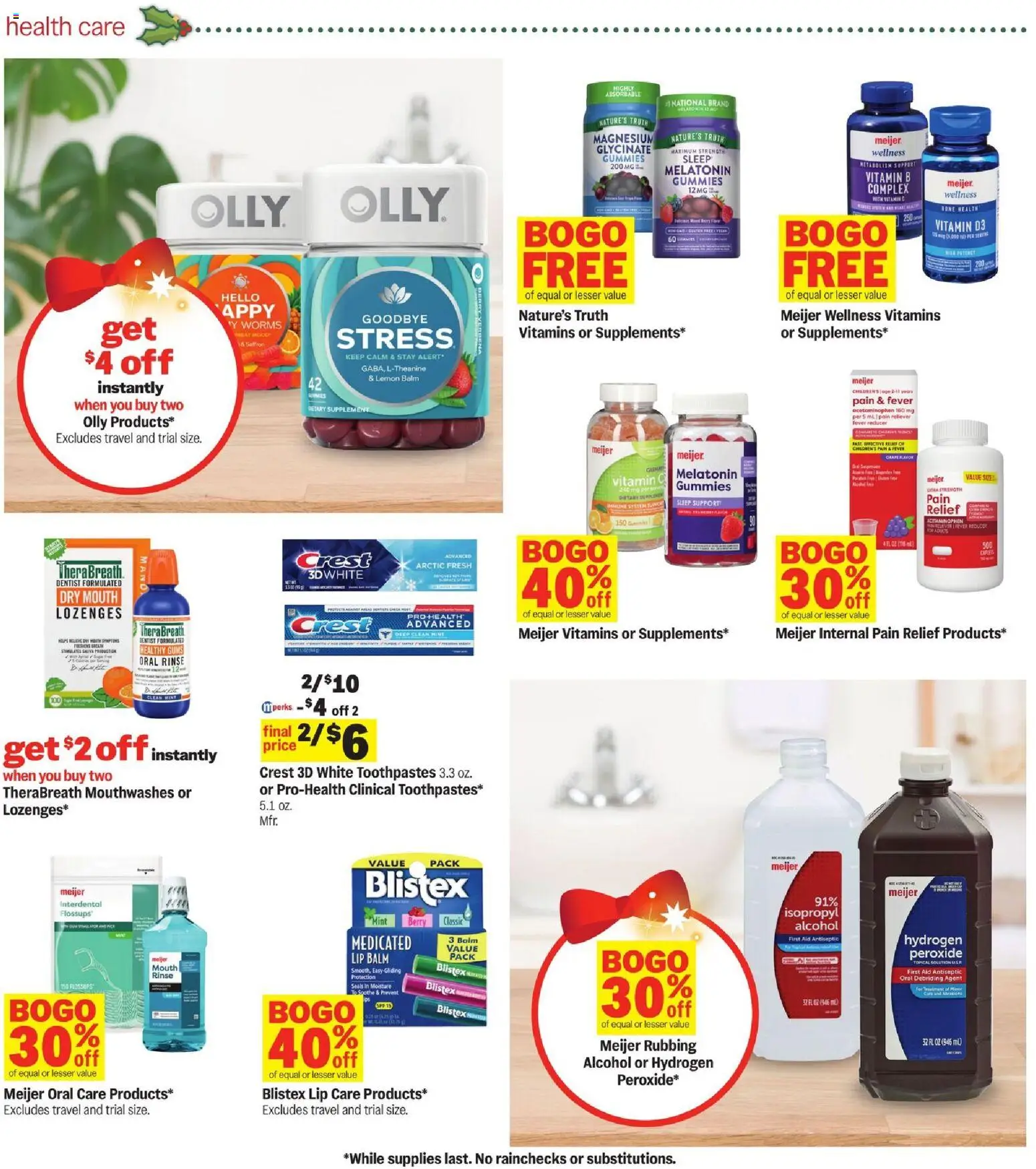 Meijer Weekly Ad - valid from 28.11.2025 | Page: 29 | Products: Vitamin, Magnesium, Melatonin, Lemon