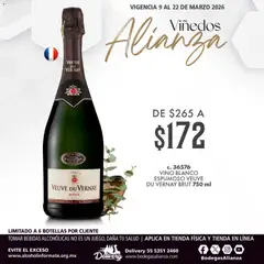 Vista previa de Bodegas Alianza catálogo Viñedos Alianza, nuevo folleto de la tienda, válido en México a partir del 09.03.2026