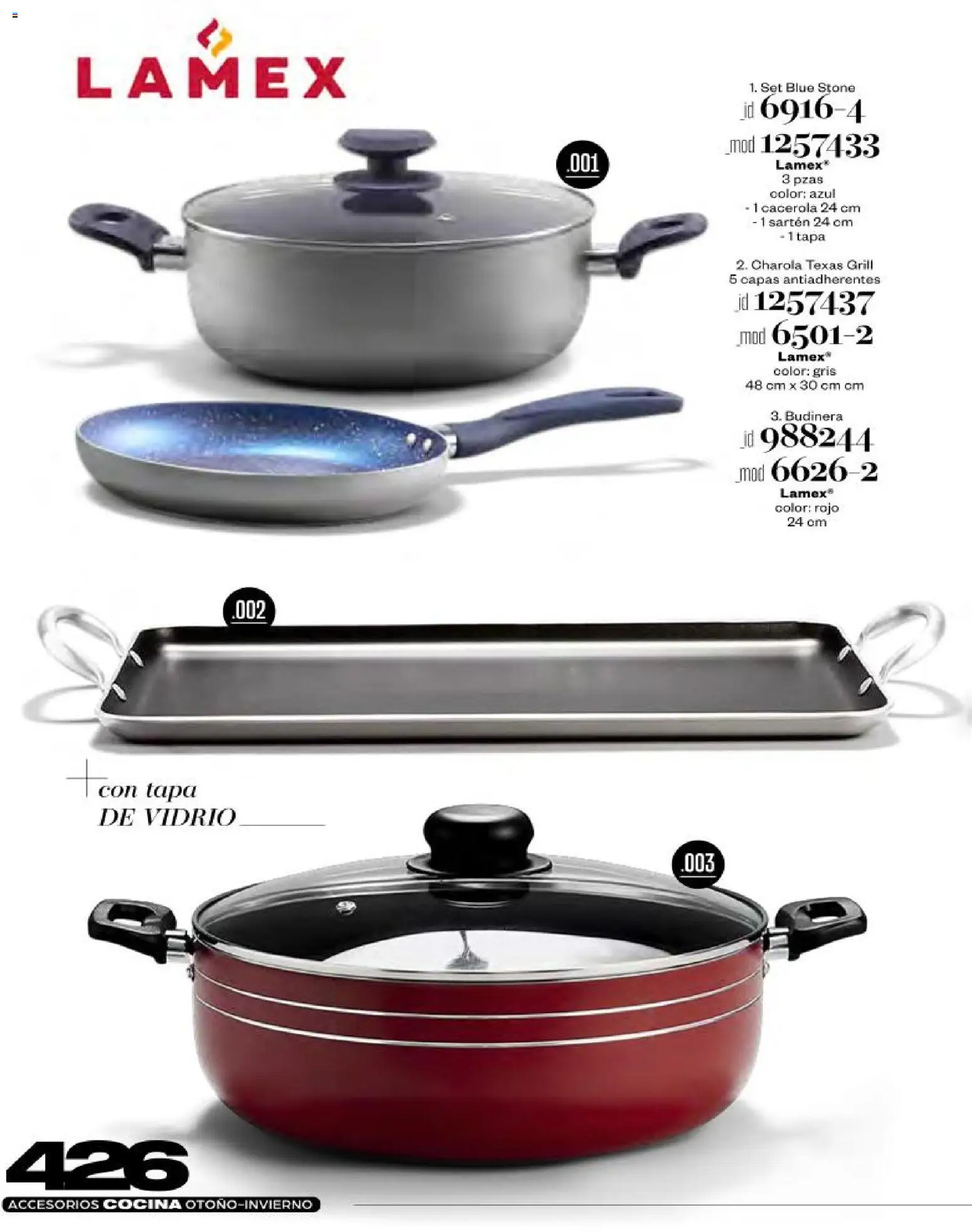 Nuevas ofertas de Price Shoes válidas en toda la República Mexicana desde el 03.11.2025. ¡Encuentra las mejores ofertas en Price Shoes catálogo Accesorios! | Página: 426 | Productos: Cacerola, Budinera, Cocina, Sartén