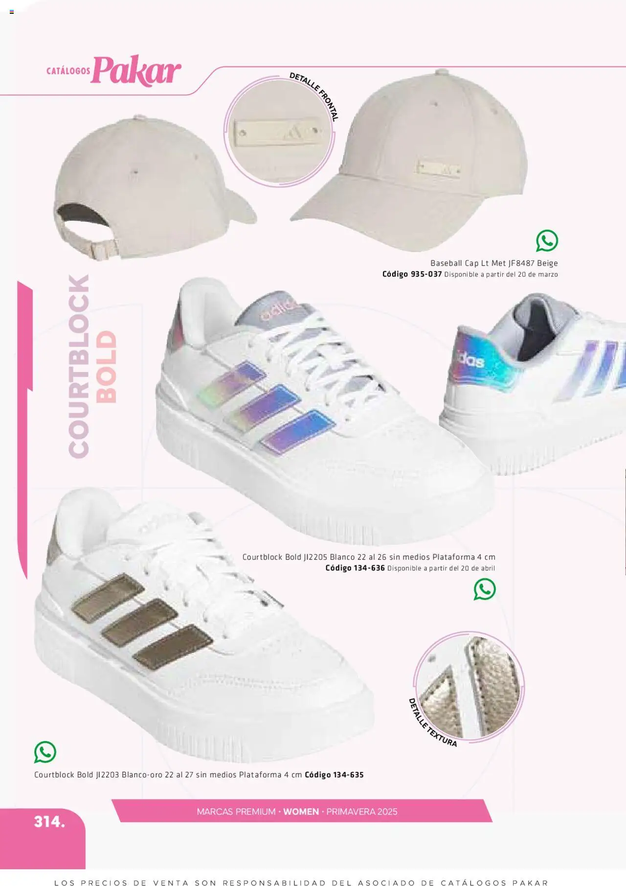 Nuevas ofertas de SC Pakar válidas en toda la República Mexicana desde el 06.03.2025. ¡Encuentra las mejores ofertas en SC Pakar catálogo Women! | Página: 314
