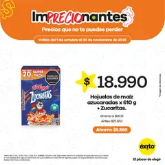 Éxito - Promociones -  Vista previa de la revista de la tienda Éxito valido desde el 01.11.2025 | Página: 5
