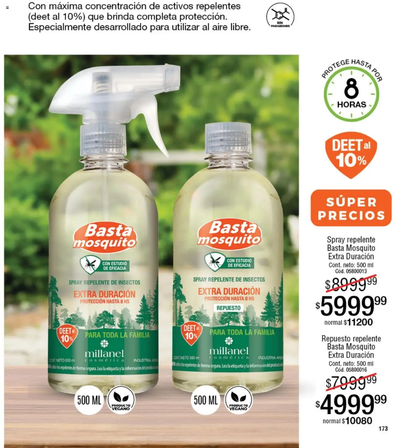 Millanel catálogo │ válido desde el 18.08.2025 | Página: 173 | Productos: Repelente