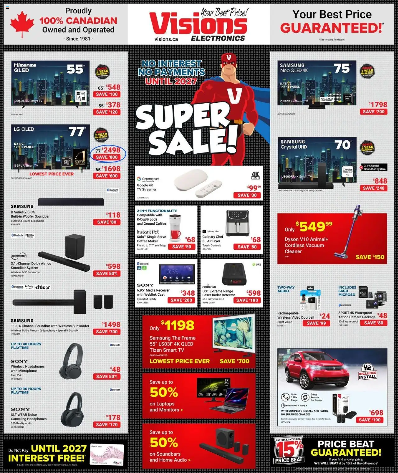 Visions flyer valid from 03.10.2025 | Page: 1 | Products: Video, Camera, Coffee maker, Coffee
