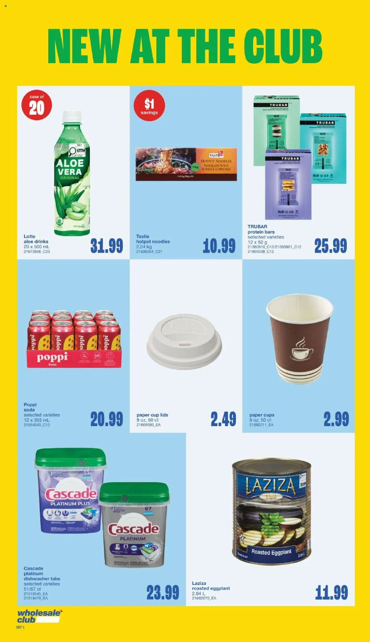 Wholesale Club flyer valid from 13.11.2025 | Page: 9 | Products: Noodles, Case, Dishwasher