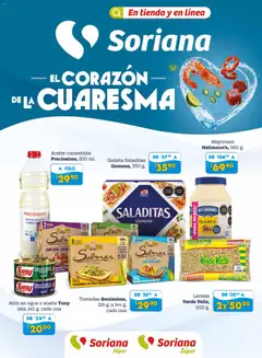 Vista previa de Soriana Preciazazaso Súper: Edo Mex, Gro, Hgo, Mor, Pue, Qto, Tlax, Ver, nuevo folleto de la tienda, válido en México a partir del 27.02.2026