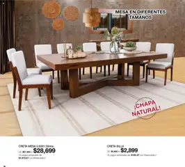 Nuevas ofertas de Muebles Dico válidas en toda la República Mexicana desde el 01.08.2025. ¡Encuentra las mejores ofertas en Muebles Dico - Catálogo! | Página: 46 | Productos: Silla, Mesa