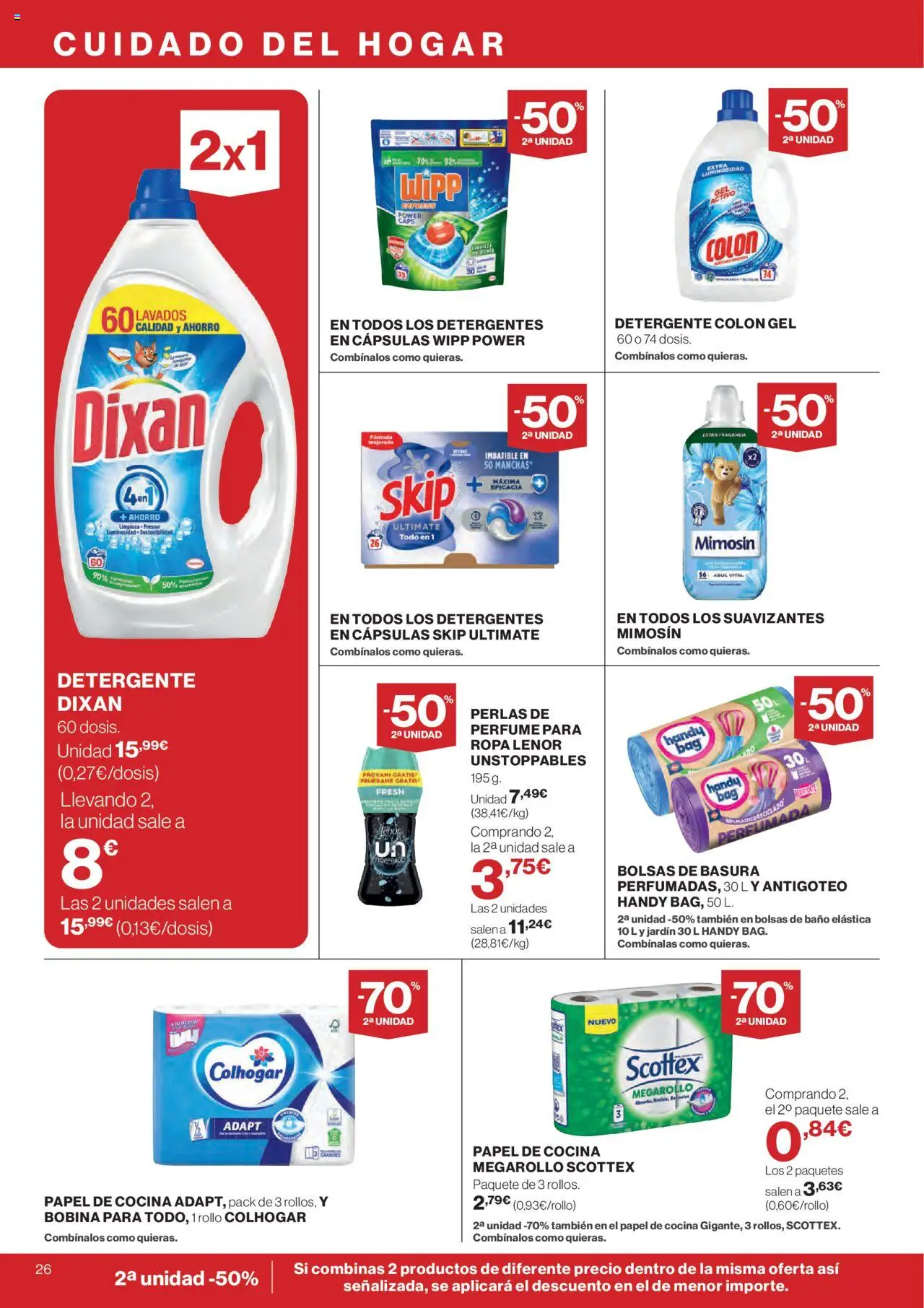 Nuevas ofertas de El Corte Inglés válidas en toda la República Mexicana desde el 11.09.2025. ¡Encuentra las mejores ofertas en El Corte Inglés - Catálogo Nuestros Mejores Precios! | Página: 30 | Productos: Detergente, Baño, Perfume, Fragancia