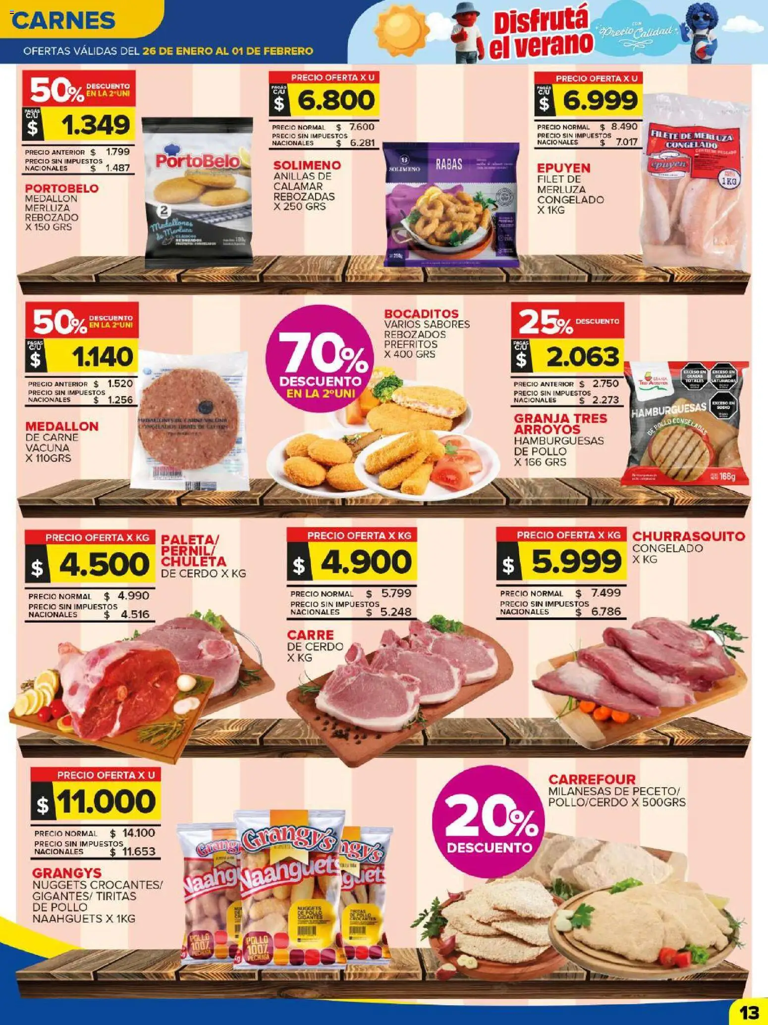 Carrefour Maxi catálogo │ válido desde el 26.01.2026 | Página: 13 | Productos: Pollo, Cerdo