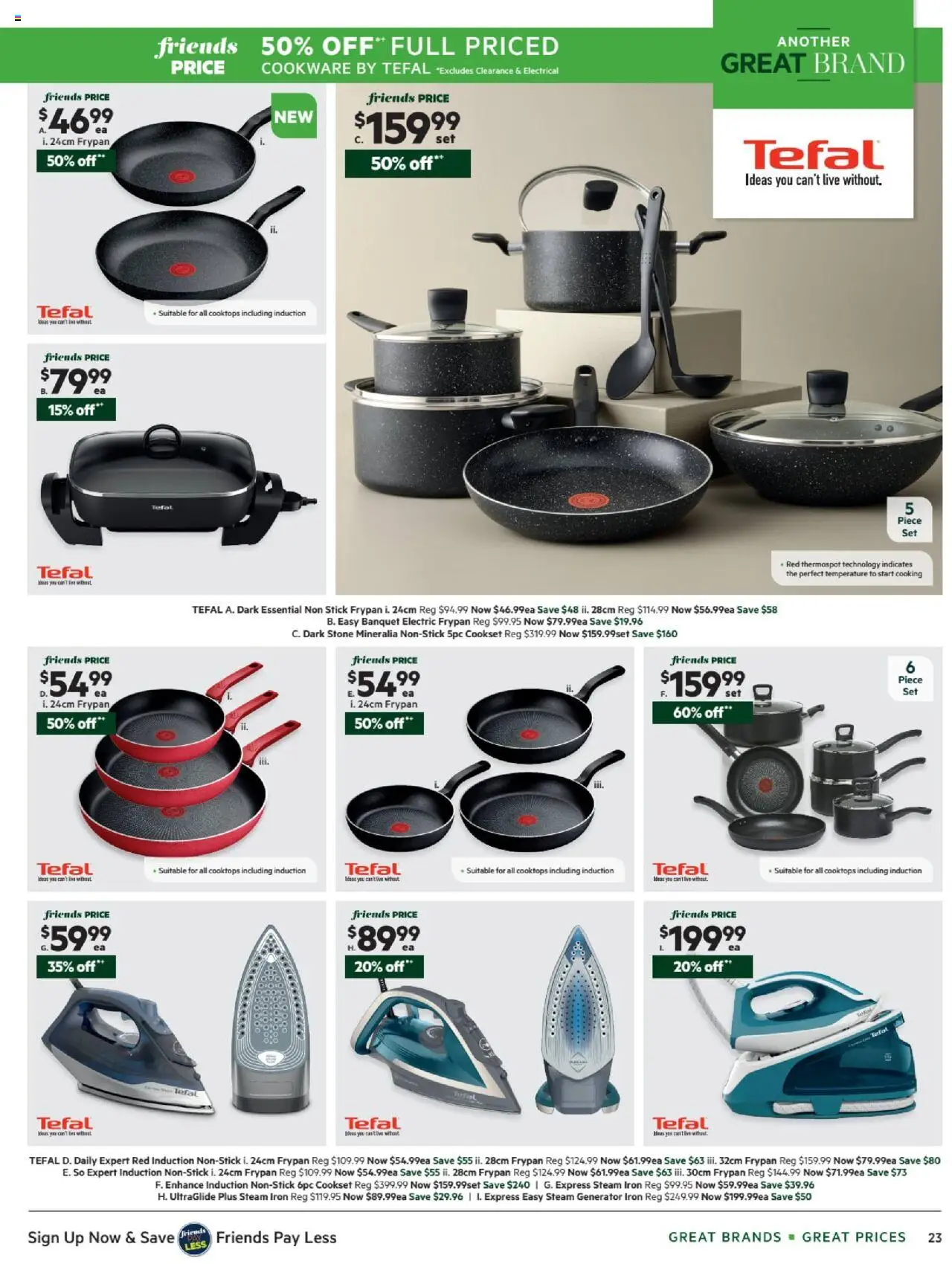 Harris Scarfe catalogue - valid from 13.10.2025 | Page: 23 | Products: Cookware, Iron