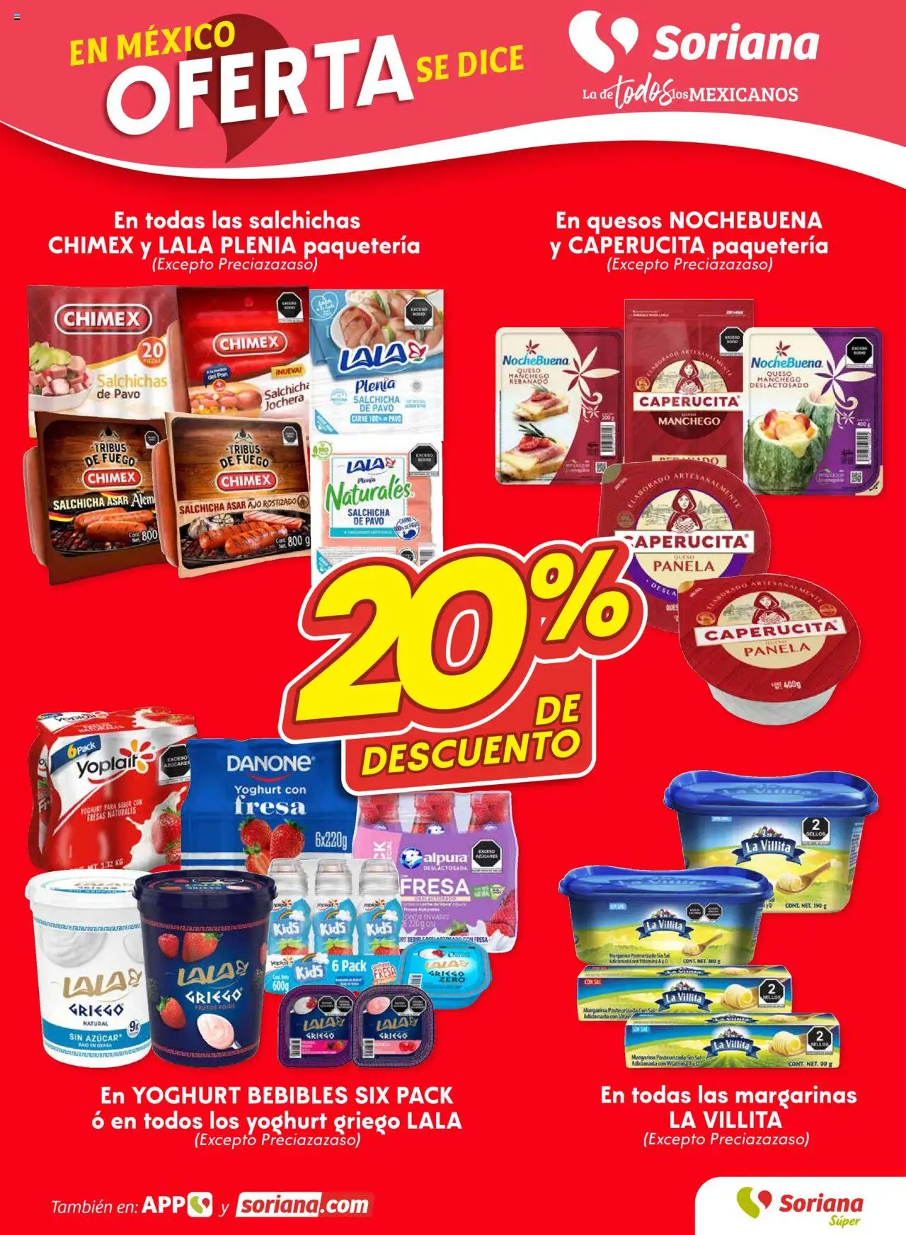 Nuevas ofertas de Soriana válidas en toda la República Mexicana desde el 16.10.2025. ¡Encuentra las mejores ofertas en Soriana - Fin de Semana Súper: BCS, Son y Sin! | Página: 3 | Productos: Azúcar, Salchicha, Pan, Margarina