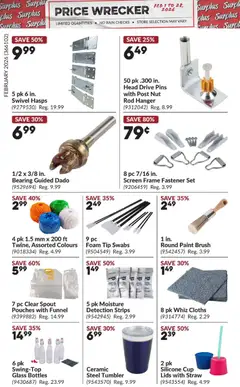 Preview of Princess Auto - Price Wrecker from shop Princess Auto valid from 01.02.2026 | Page: 5 | Products: PC, Brush