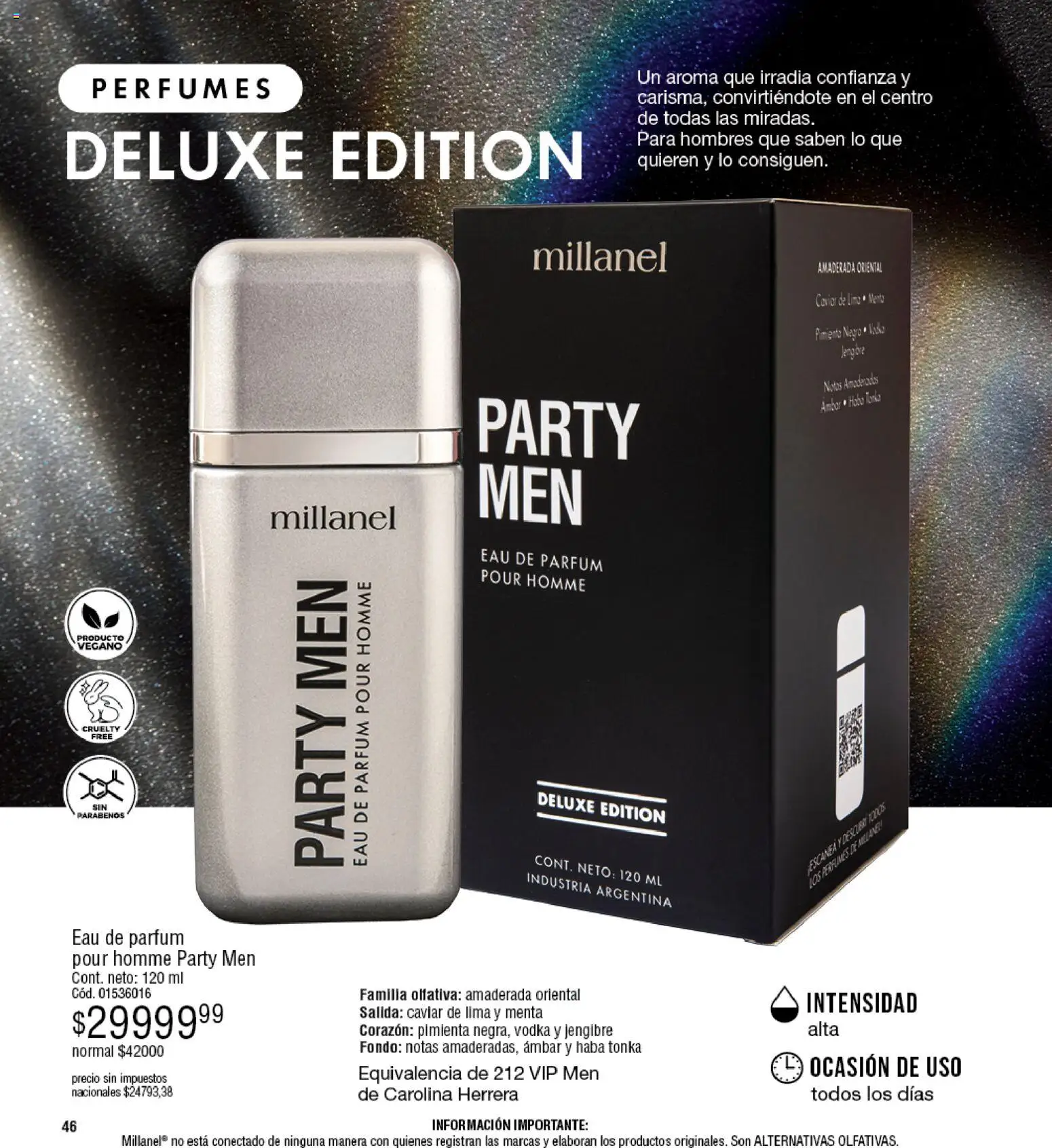 Millanel - Catálogo │ válido desde el 02.03.2026 | Página: 46 | Productos: Vodka, Lima, Pimienta