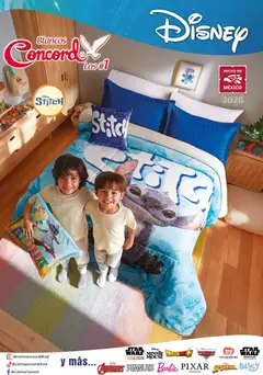 Vista previa de Colchas Concord catálogo Infantil, nuevo folleto de la tienda, válido en México a partir del 27.11.2025