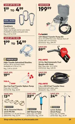 Preview of Princess Auto flyer - 2 Week Sale! from shop Princess Auto valid from 24.03.2026 | Page: 37 | Products: PC