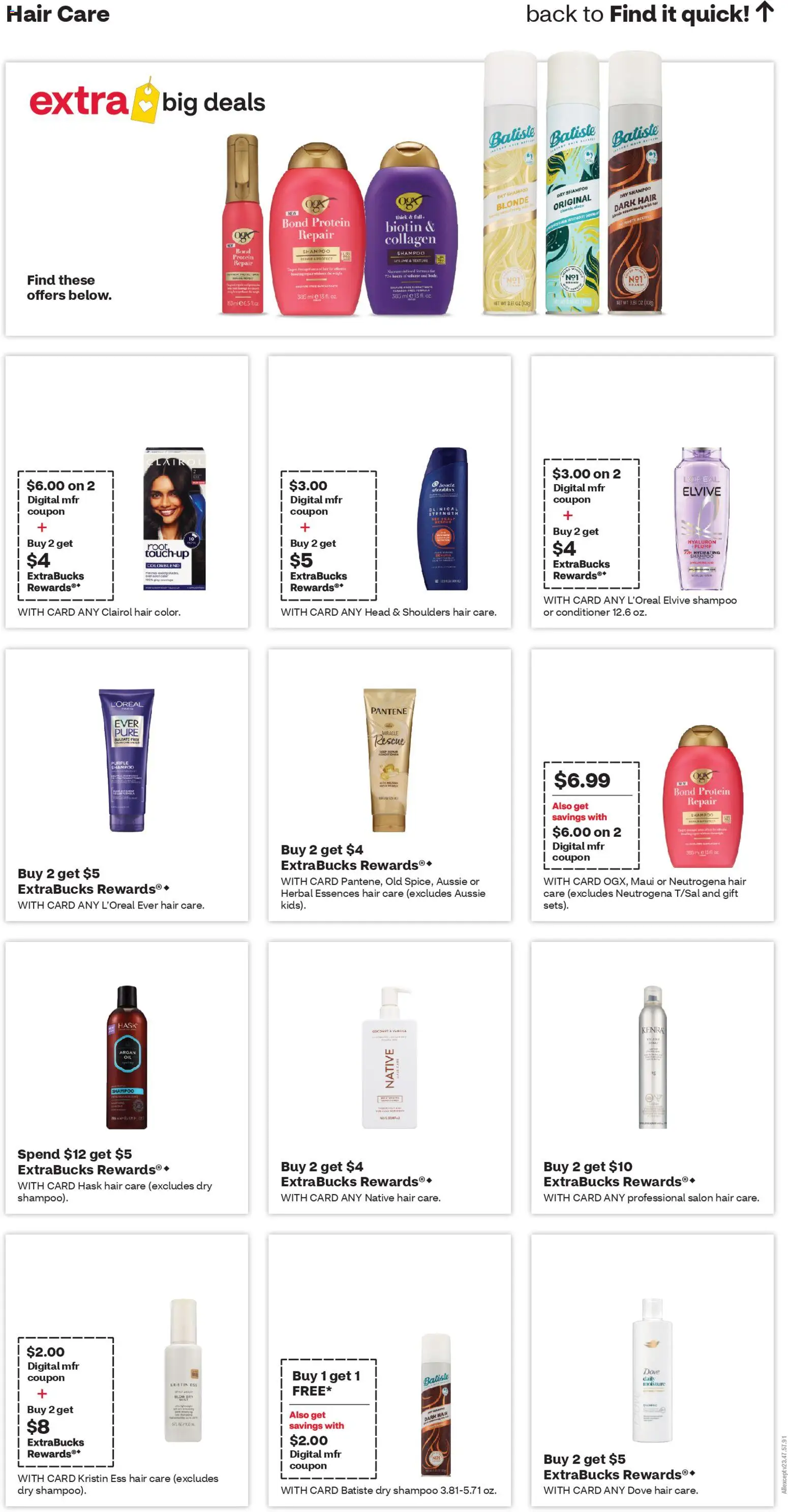 CVS Pharmacy Weekly Ad - FL - valid from 14.12.2025 | Page: 13 | Products: Biotin, Shampoo, Conditioner