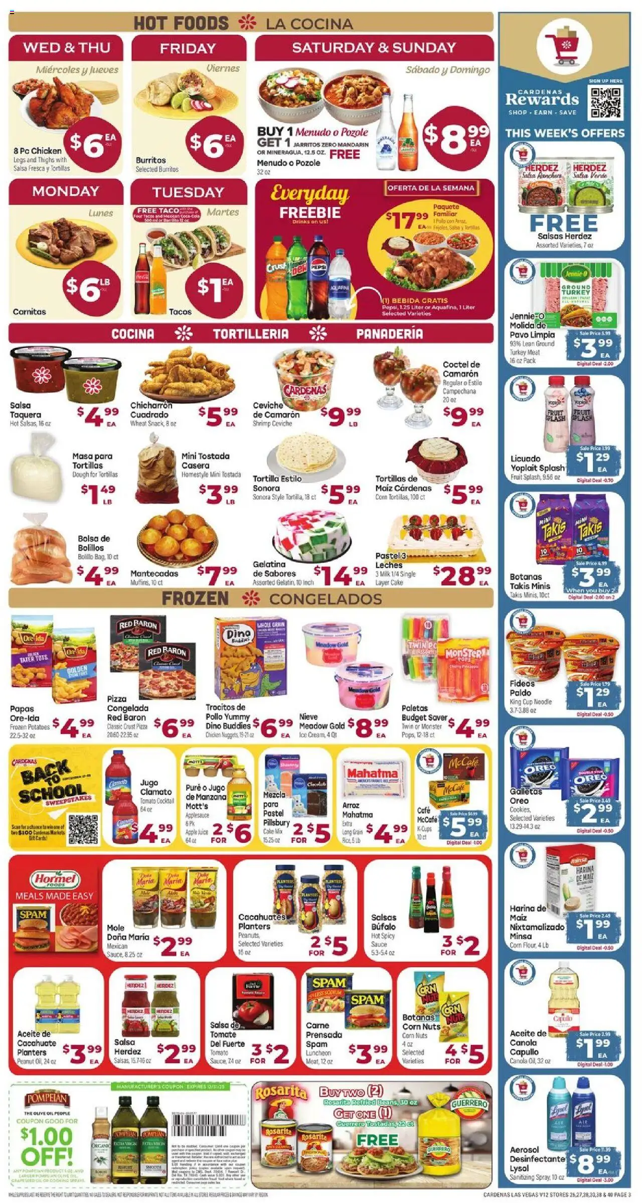 Cardenas Weekly Ad - NV - valid from 17.09.2025 | Page: 3 | Products: Corn, Nuts, Potatoes, Pc
