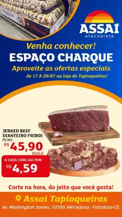 Encarte Assaí Atacadista - CE - Pré-Visualização do folheto da loja Assaí Atacadista, válido de 17.07.2025