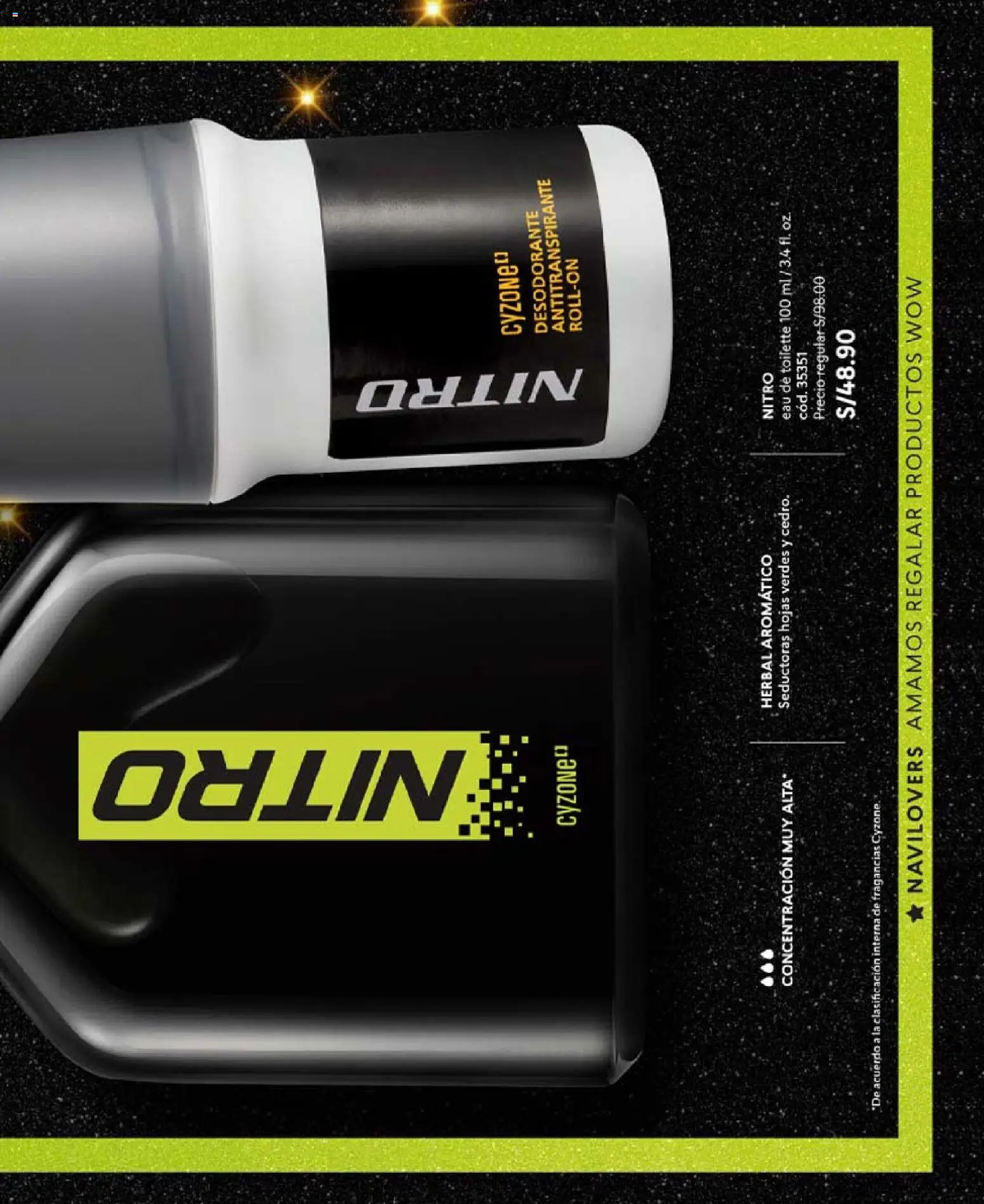 Catálogo CyZone válido desde 14.11.2025 | Página: 113 | Productos: Desodorante, Antitranspirante, EAU de Toilette