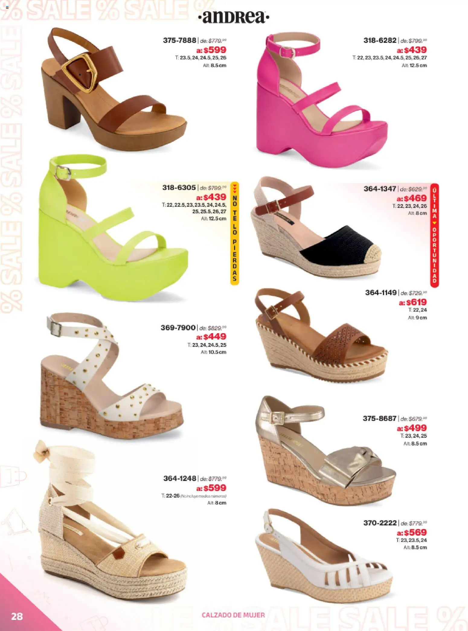 Nuevas ofertas de Andrea válidas en toda la República Mexicana desde el 21.12.2025. ¡Encuentra las mejores ofertas en Andrea catálogo Outlet! | Página: 28