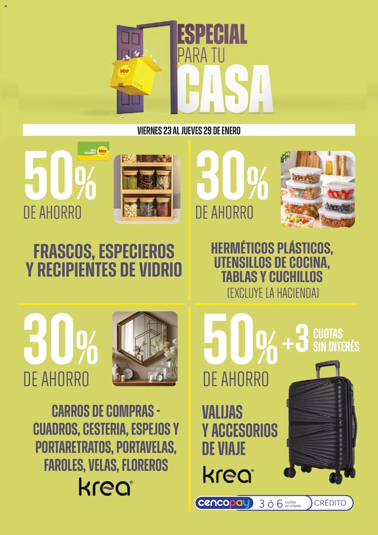 Vea - Ofertas especial para tu casa │ válido desde el 23.01.2026 | Página: 8