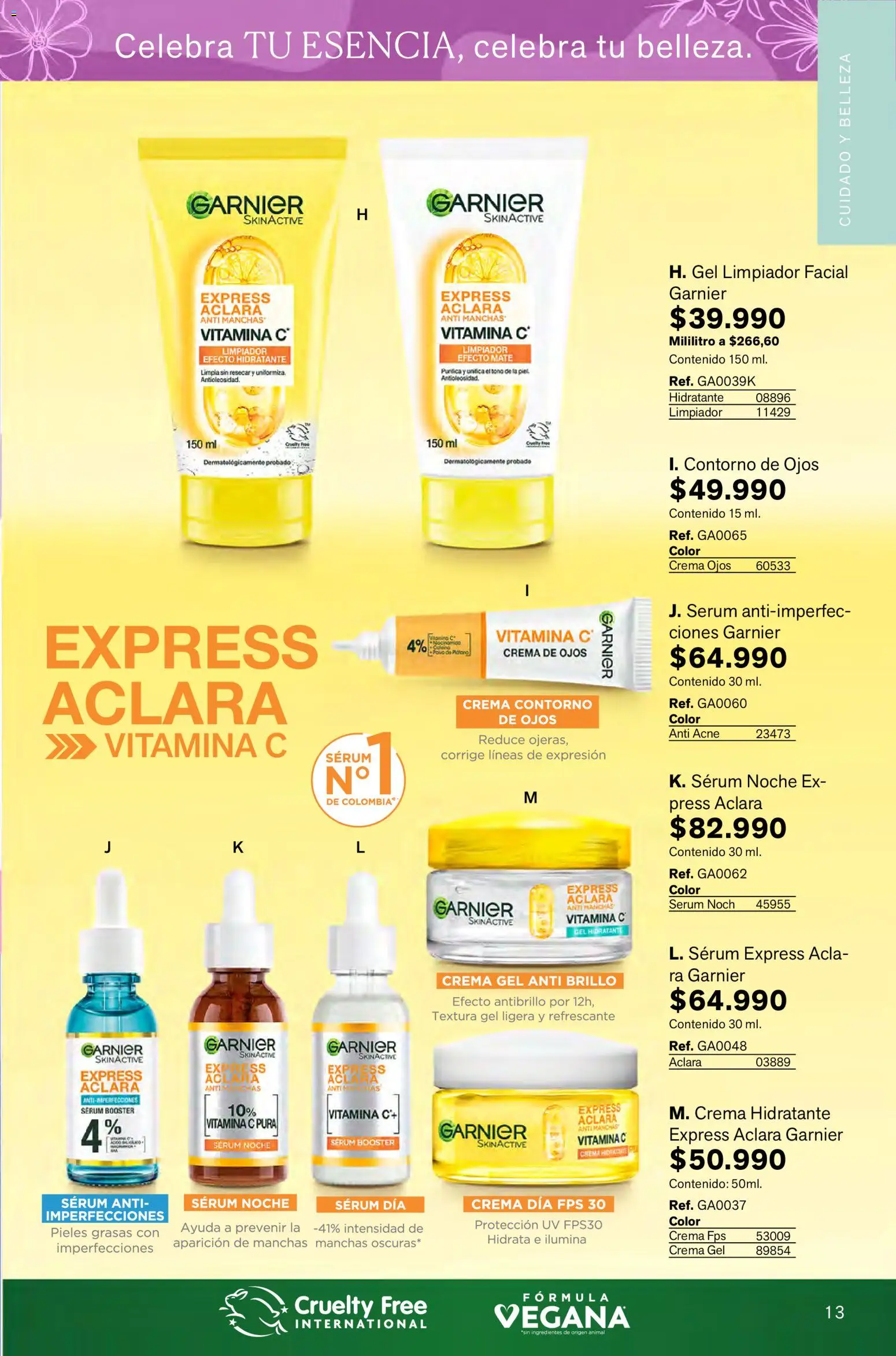 Leonisa revista - valida desde el 05.02.2026 | Página: 13 | Productos: Crema, Brillo, Contorno, Contorno de ojos