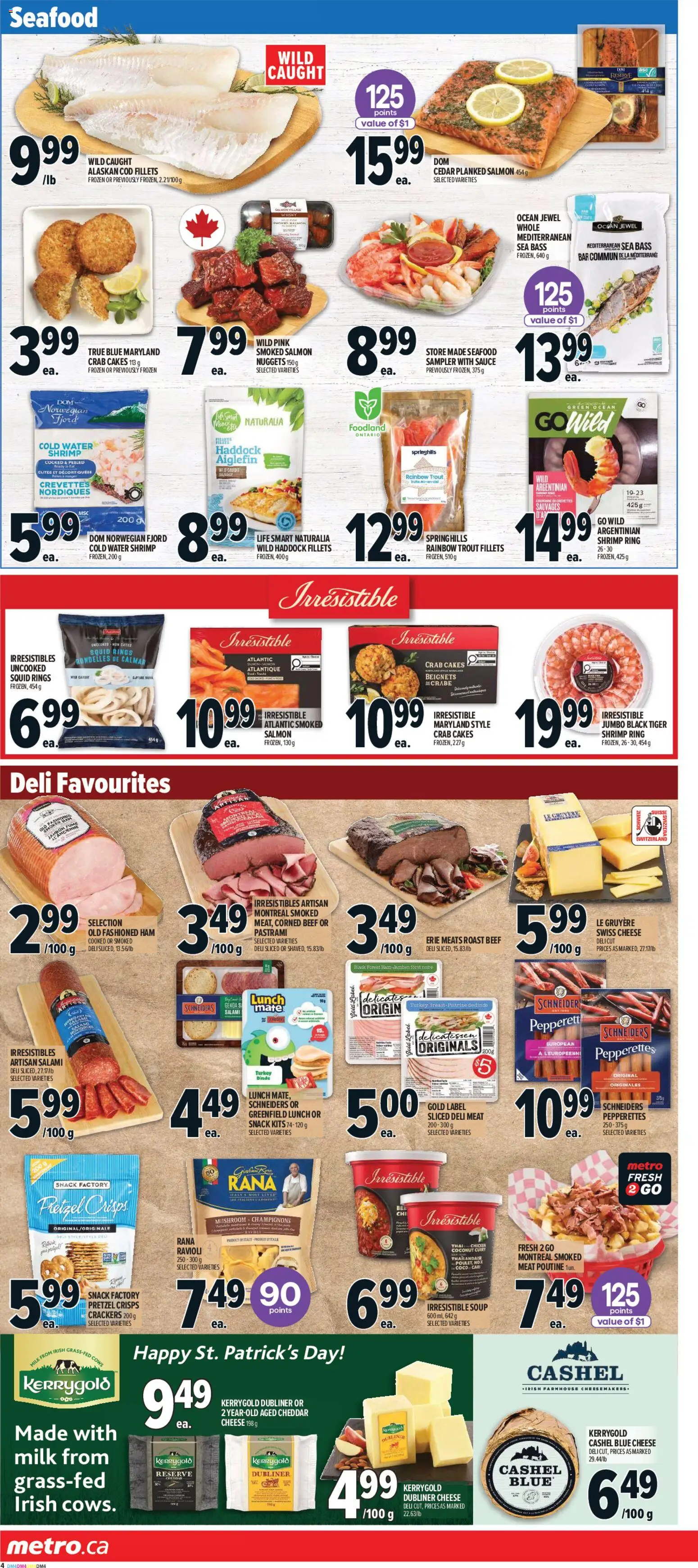 Metro flyer valid from 12.03.2026 | Page: 9 | Products: Beef, Salami, Ham, Chicken