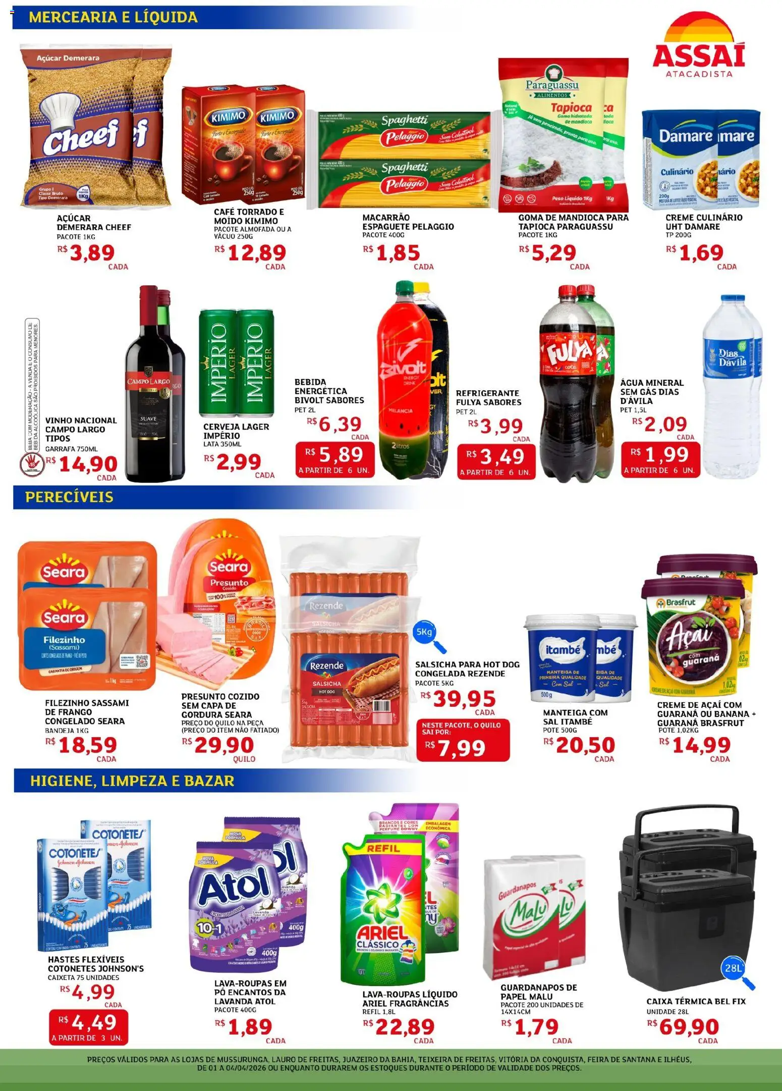 Assaí Atacadista Folheto - válido de 01.04.2026 | Página: 2