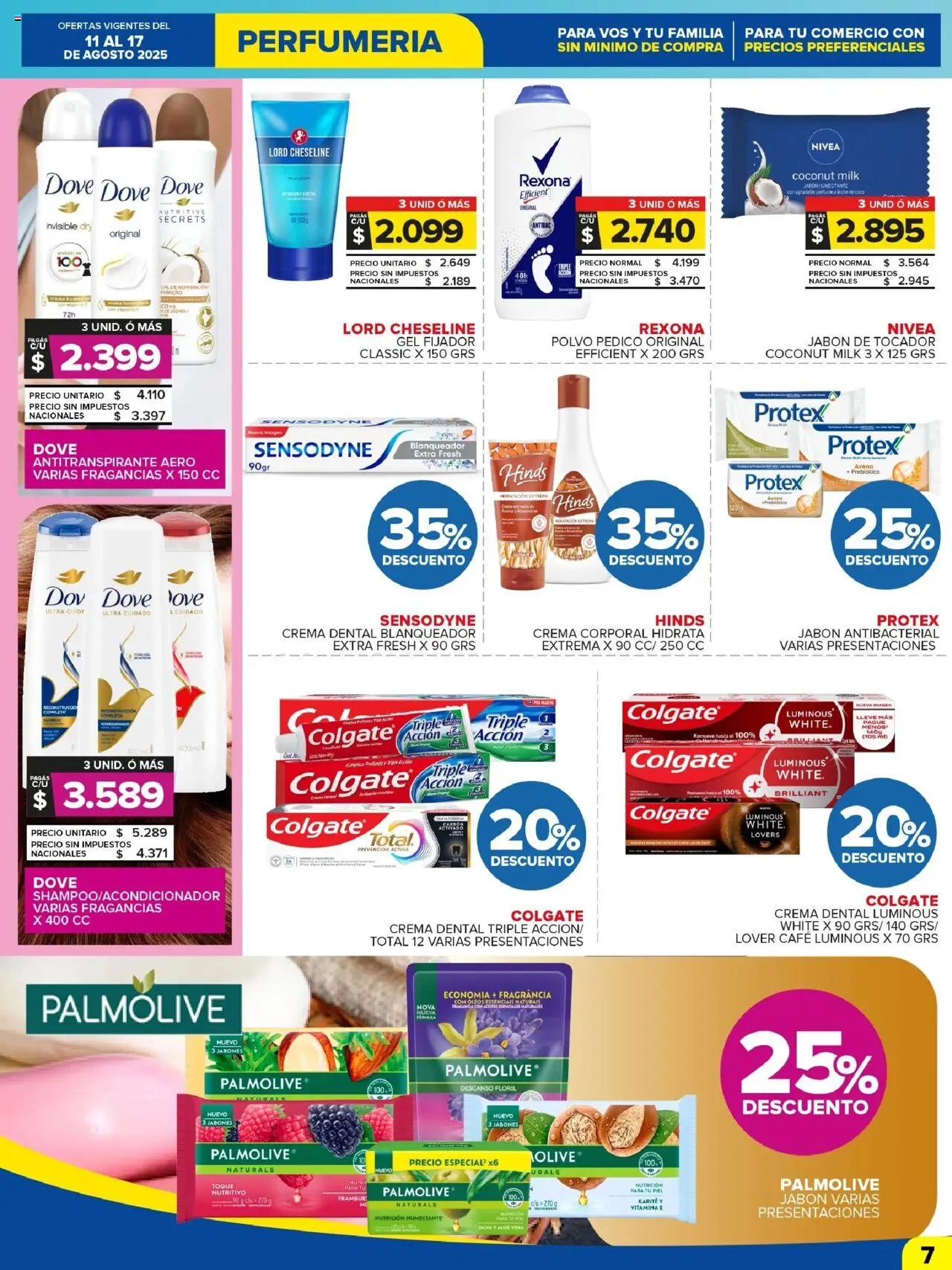 Carrefour Maxi catálogo │ válido desde el 11.08.2025 | Página: 7 | Productos: Perfume, Avena, Fijador, Crema