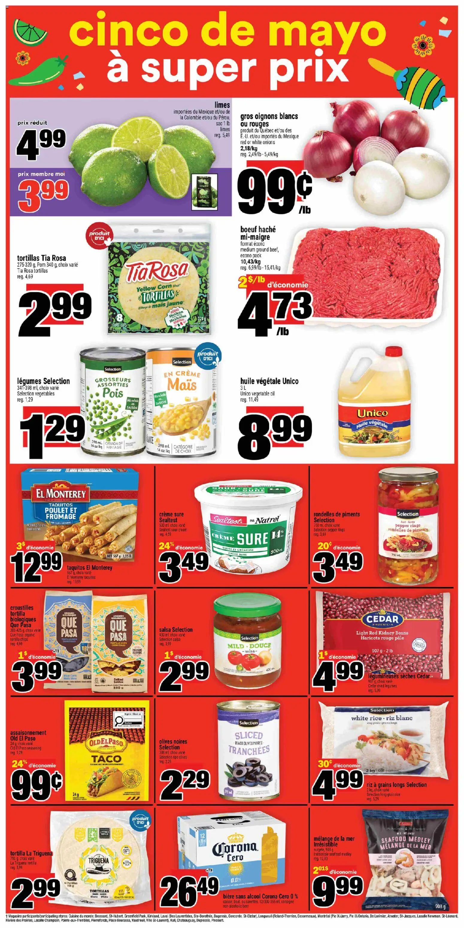 Super C flyer valid from 30.04.2026 | Page: 13 | Products: Sour cream, Cream, Oil, Beer