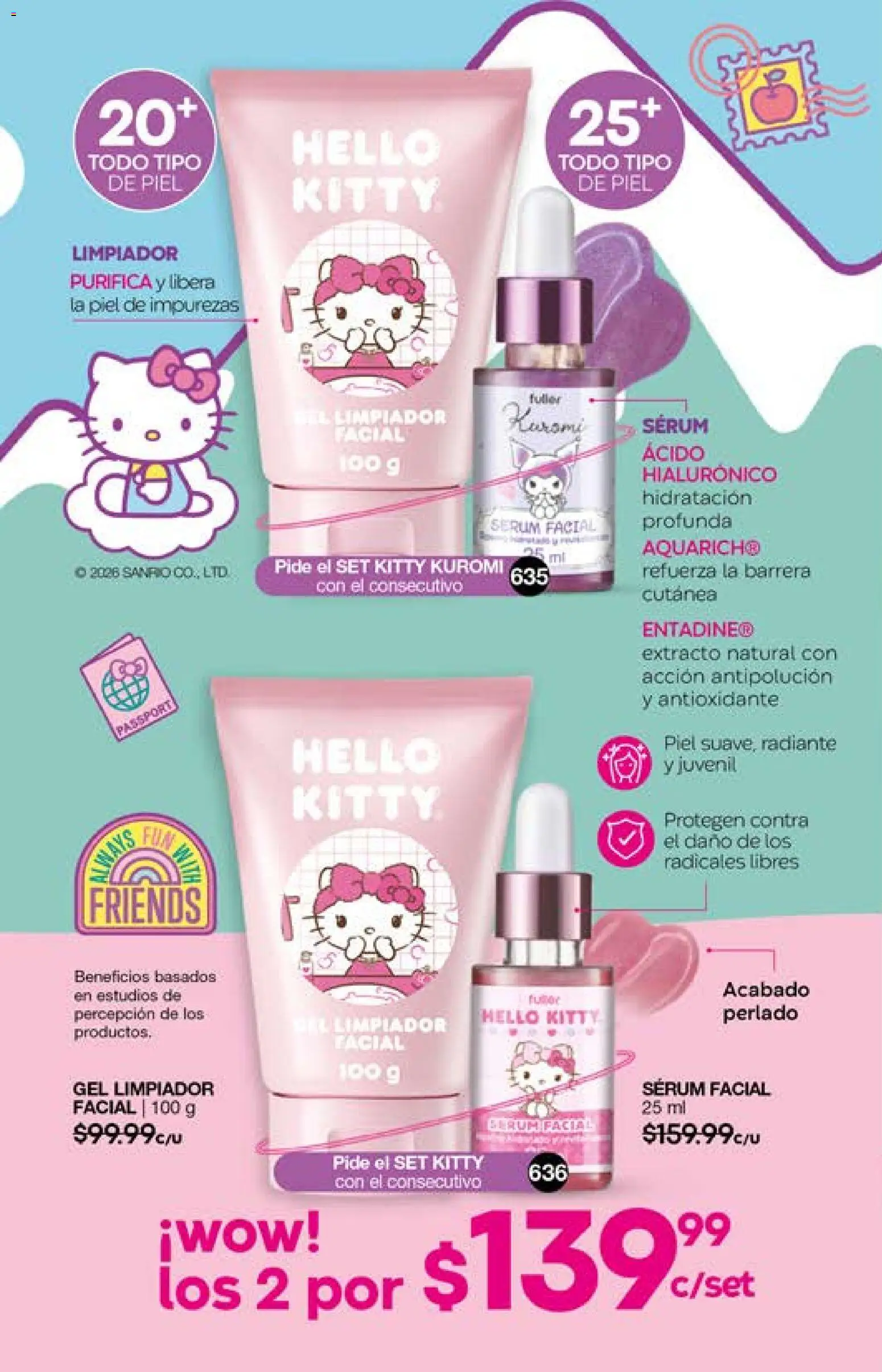 Nuevas ofertas de Fuller válidas en toda la República Mexicana desde el 29.04.2026. ¡Encuentra las mejores ofertas en Fuller campaña 2 2026! | Página: 188 | Productos: Serum, Limpiador, Radiante, Limpiador facial