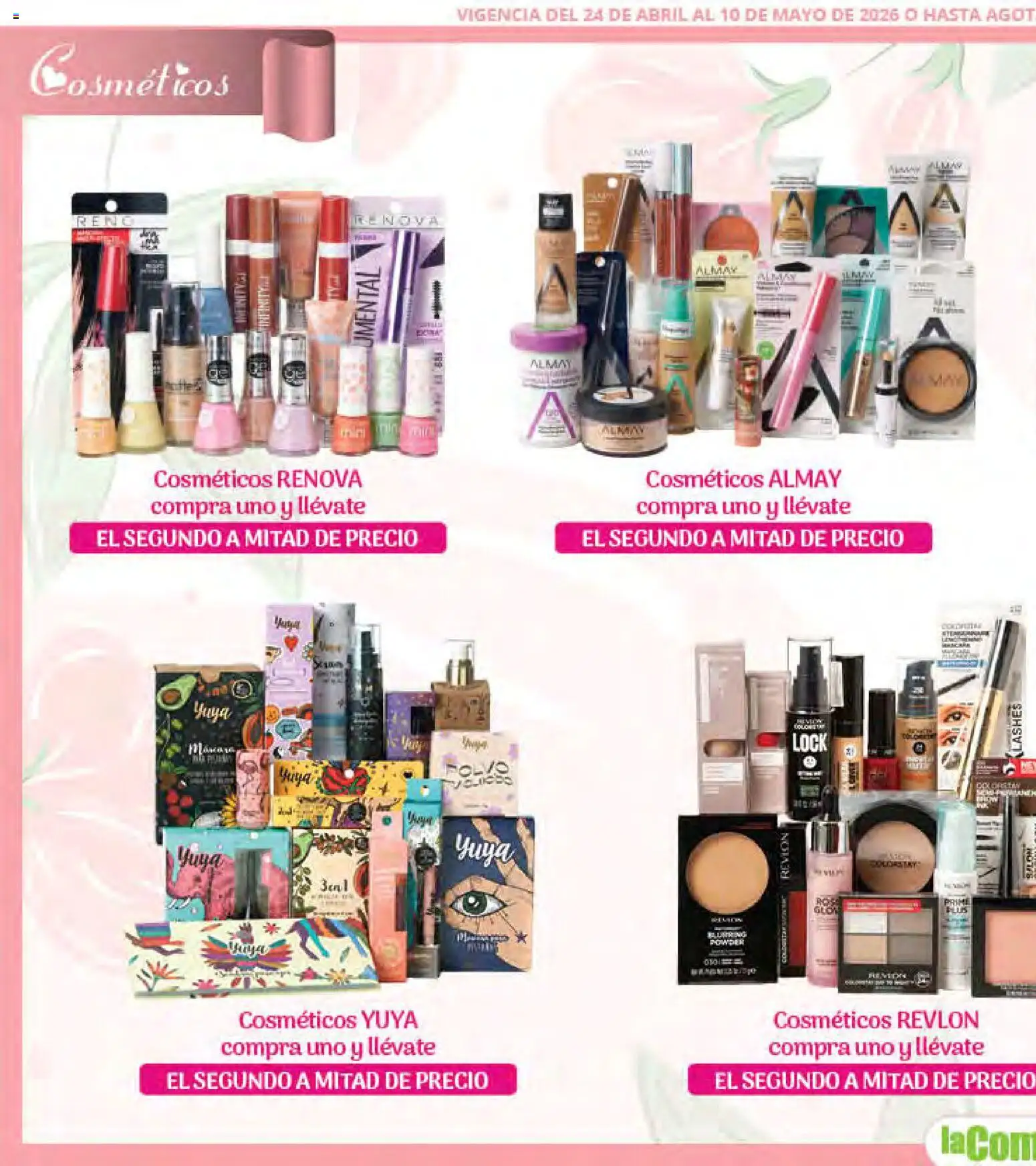 Nuevas ofertas de La Comer válidas en toda la República Mexicana desde el 24.04.2026. ¡Encuentra las mejores ofertas en La Comer folleto Mamá es lo más importante! | Página: 44 | Productos: Polvo