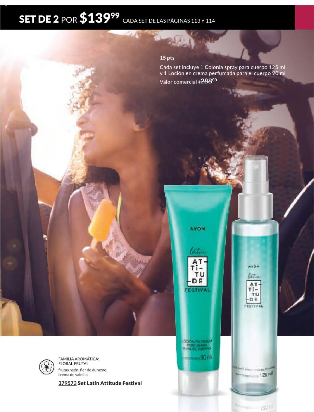 Nuevas ofertas de AVON válidas en toda la República Mexicana desde el 17.03.2025. ¡Encuentra las mejores ofertas en AVON campaña 7 2025! | Página: 114 | Productos: Crema, Loción