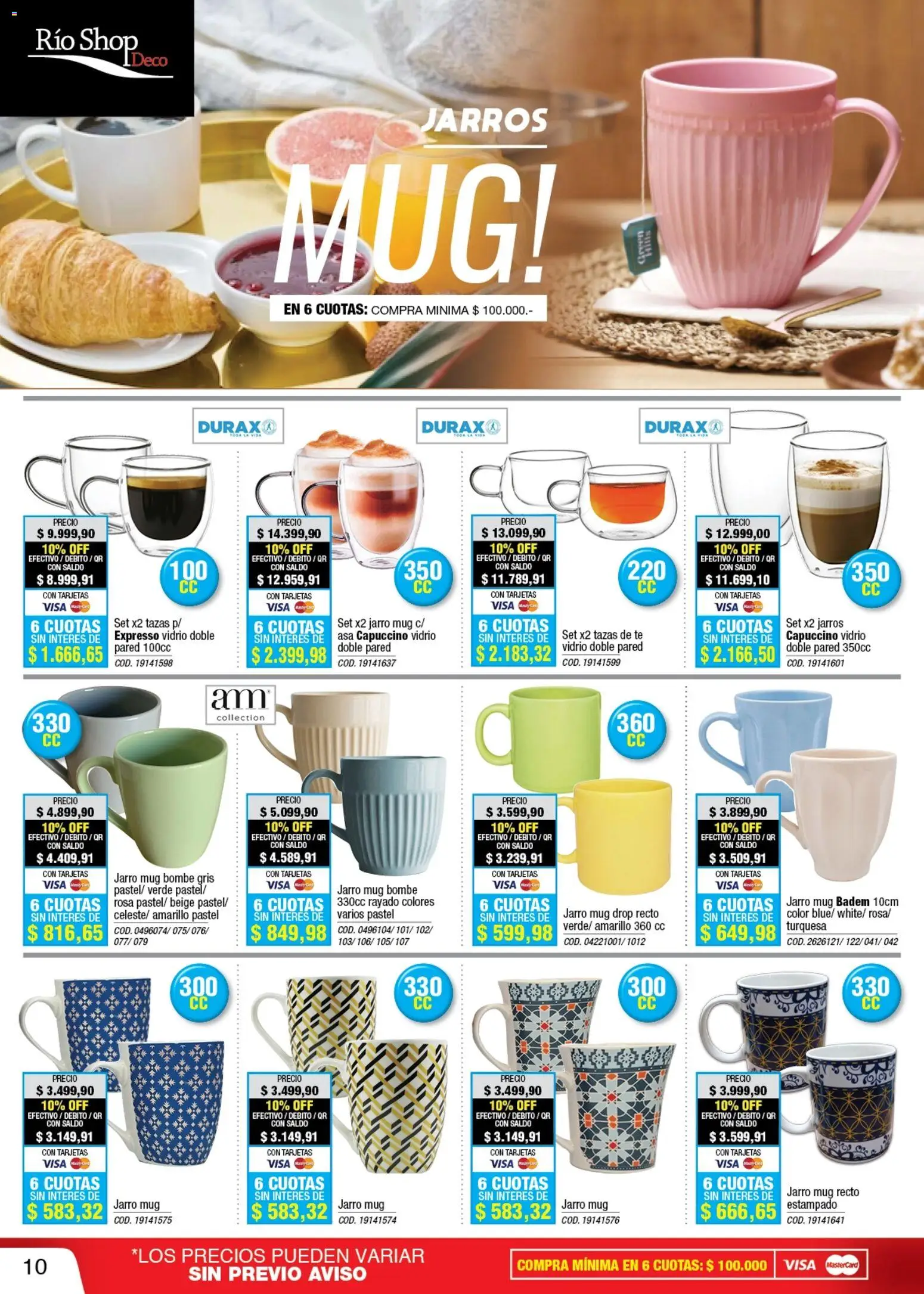 Río Shop Deco catálogo │ válido desde el 17.03.2026 | Página: 10 | Productos: Té