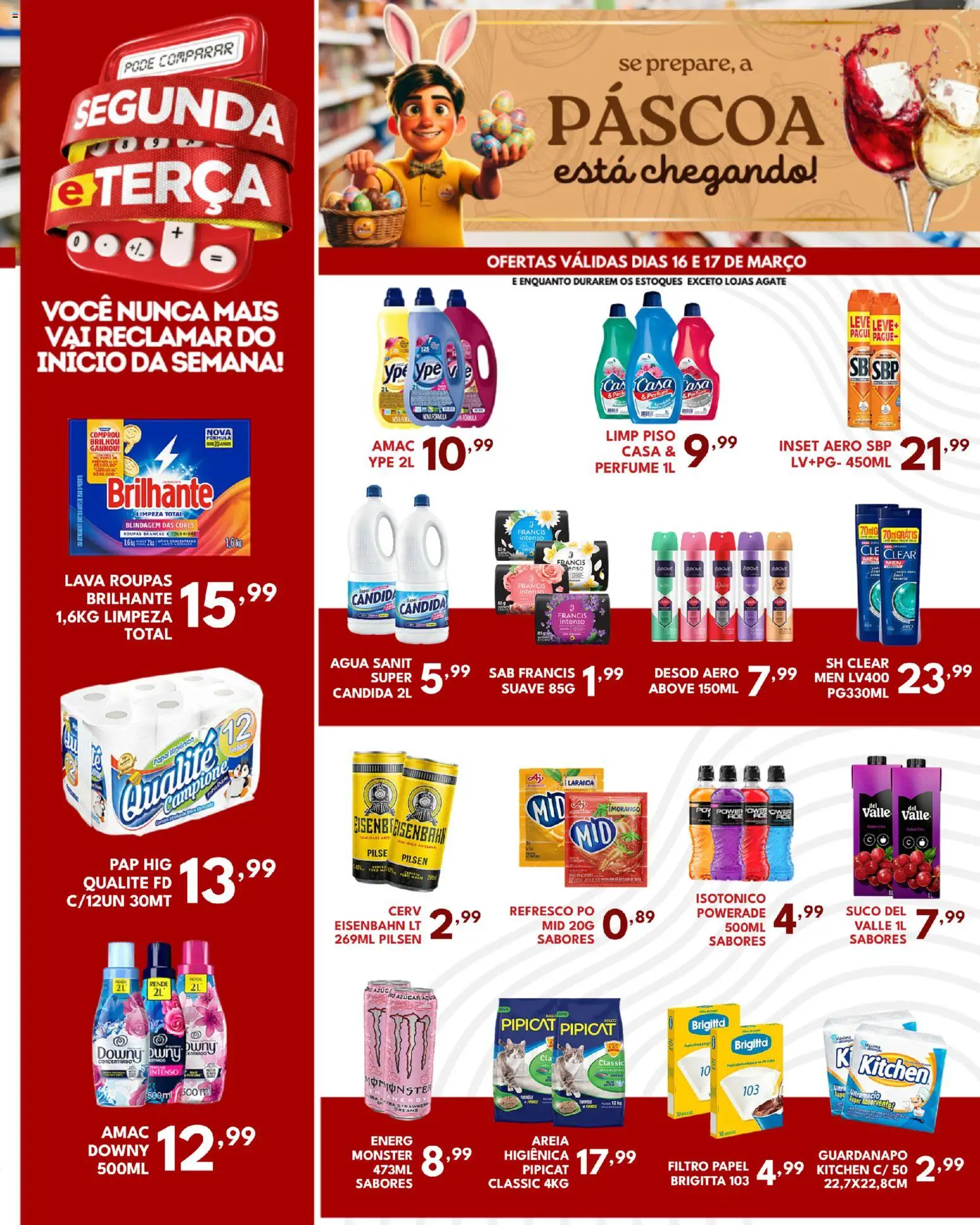 Rede Plus Supermercados Folheto - válido de 16.03.2026 | Página: 2 | Produtos: Perfume, Eisenbahn, Monster, Guardanapo