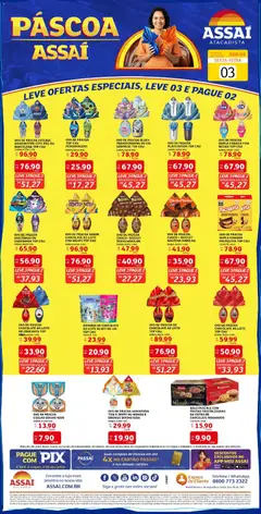 Assaí Atacadista ofertas - RN - Pré-Visualização do folheto da loja Assaí Atacadista, válido de 03.04.2026