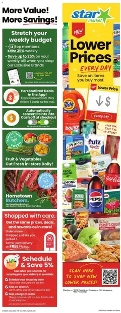 Preview of Star Market weekly ads valid from 25.07.2025