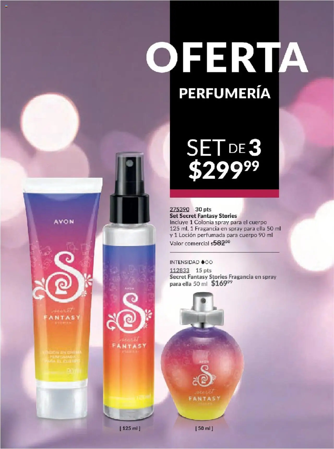 Nuevas ofertas de AVON válidas en toda la República Mexicana desde el 17.03.2025. ¡Encuentra las mejores ofertas en AVON campaña 7 2025! | Página: 122 | Productos: Loción, Fragancia