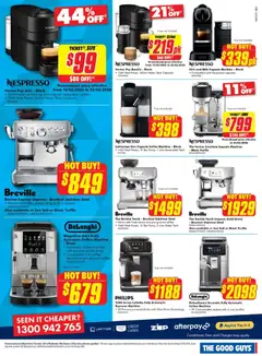 Preview of The Good Guys  Catalogue  - valid from 11.02.2026 | Page: 15 | Products: Milk, Coffee, Salt, Espresso machine