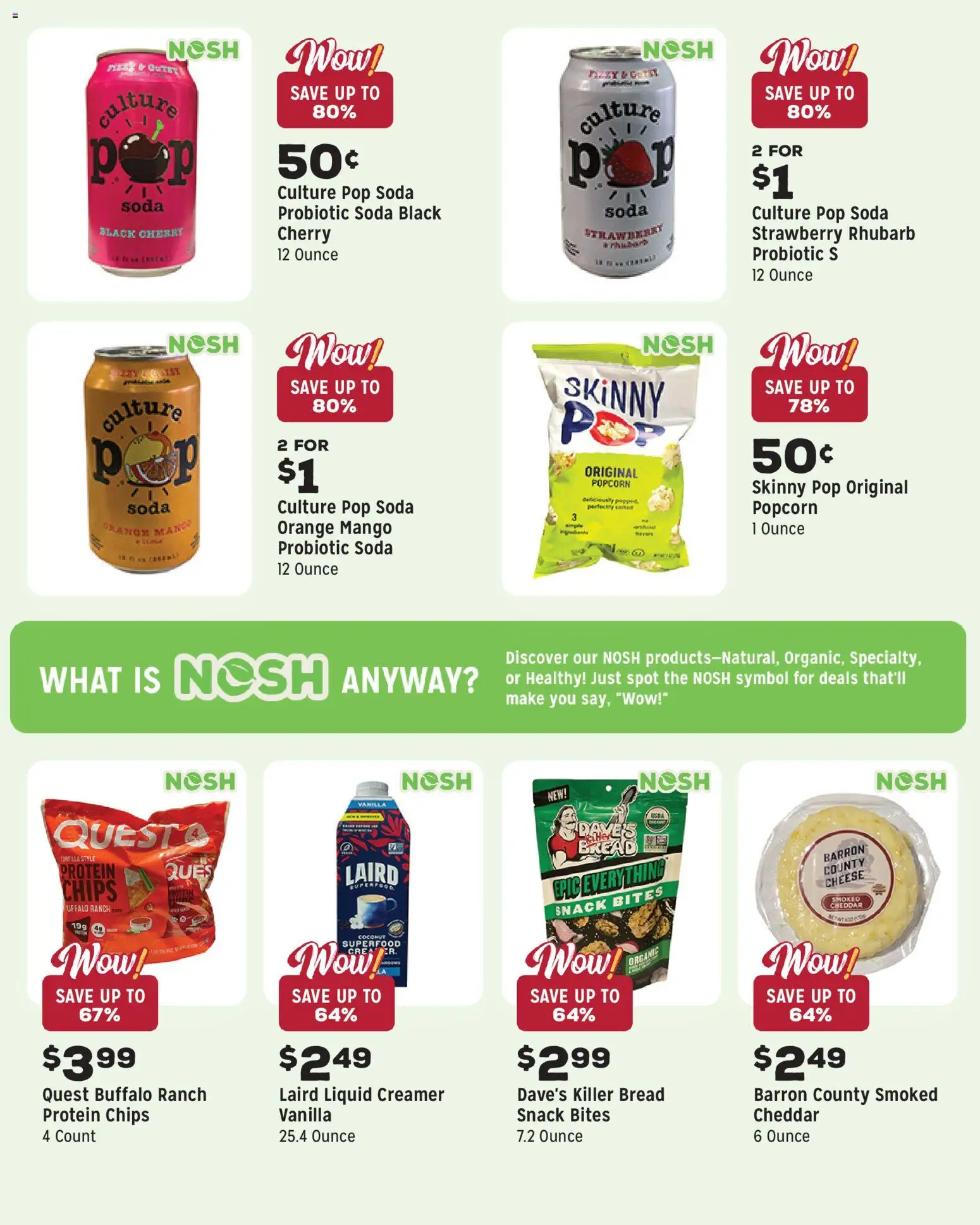 Grocery Outlet Weekly Ad - ID - valid from 11.03.2026 | Page: 7 | Products: Cheese, Bread, Chips, Mango