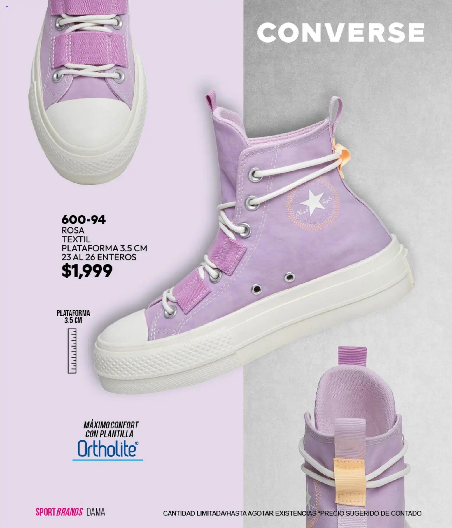 Nuevas ofertas de Cklass válidas en toda la República Mexicana desde el 05.03.2026. ¡Encuentra las mejores ofertas en Cklass catálogo Sportbrands Verano Caballero! | Página: 240