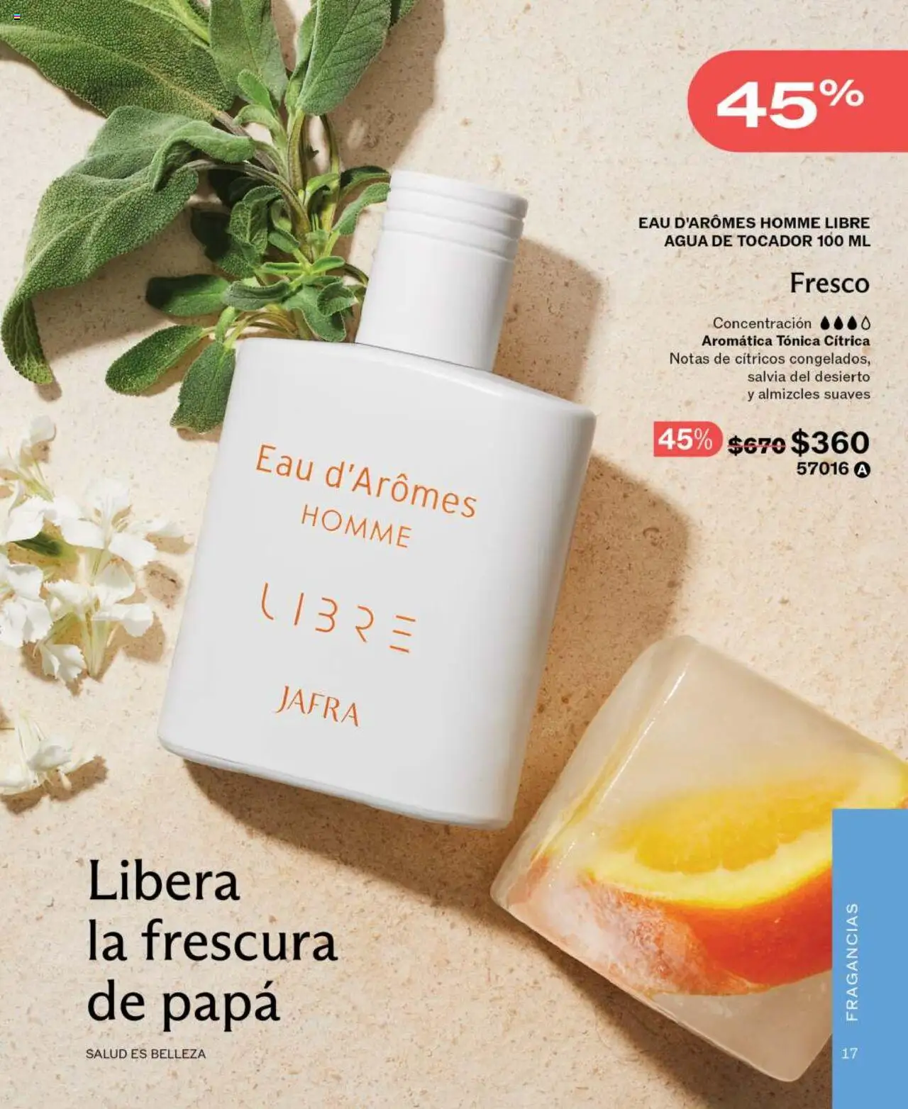 Nuevas ofertas de JAFRA válidas en toda la República Mexicana desde el 01.06.2025. ¡Encuentra las mejores ofertas en JAFRA catálogo! | Página: 17 | Productos: Papa, Agua
