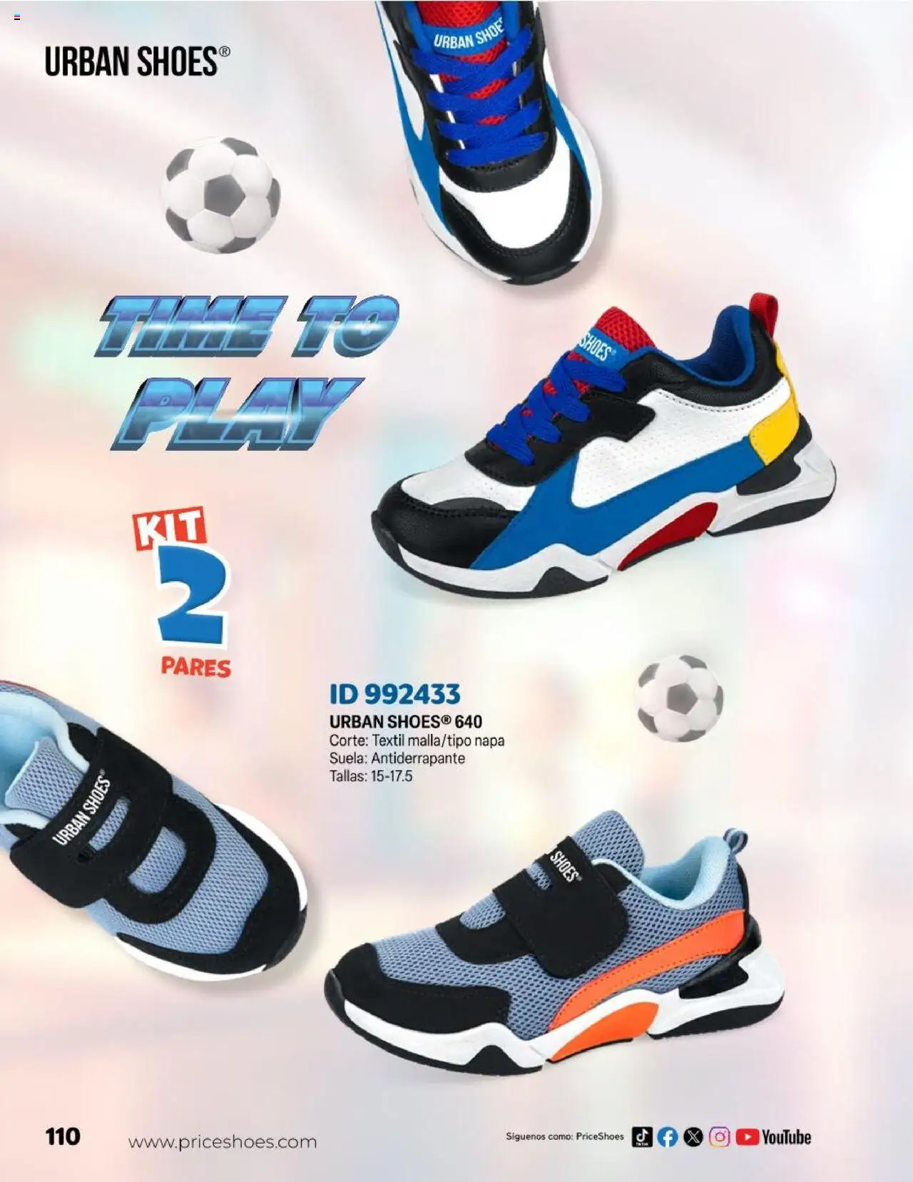 Nuevas ofertas de Price Shoes válidas en toda la República Mexicana desde el 23.04.2025. ¡Encuentra las mejores ofertas en Price Shoes catálogo Kids! | Página: 110