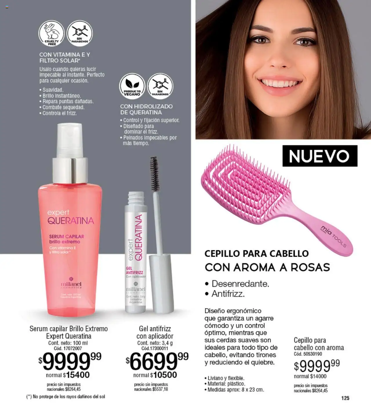 Millanel - Catálogo │ válido desde el 20.10.2025 | Página: 125 | Productos: Cepillo, Serum, Brillo