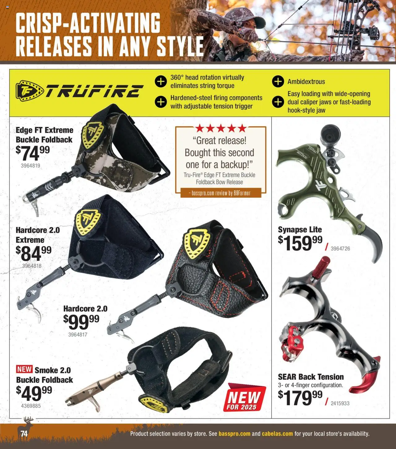 Cabela's Archery 25 - valid from 15.07.2025 | Page: 74 | Products: Bow
